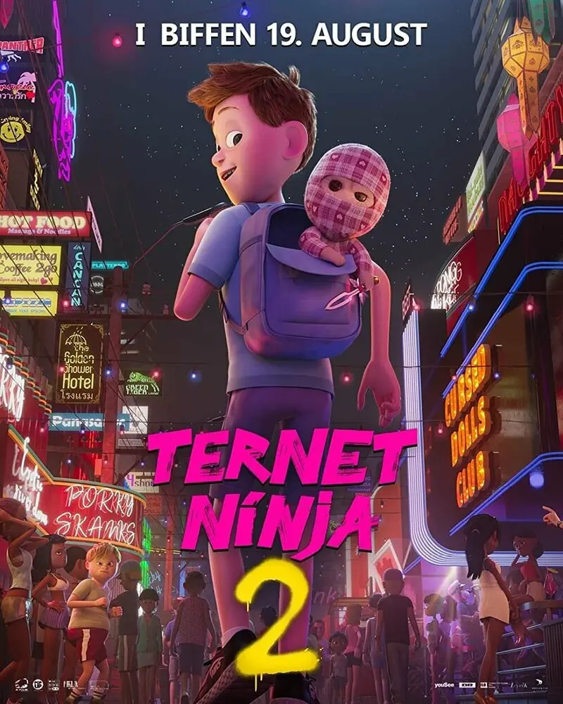Ниндзя в клеточку 2 (2021) Постер