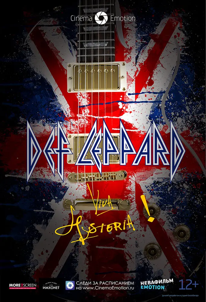 Def  Leppard Viva! Hysteria! Постер