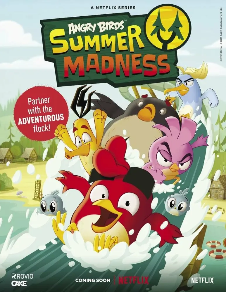 Angry Birds: Летнее безумие Постер